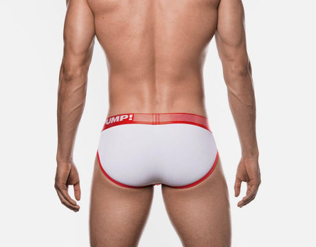 Pump Red Ribbed Brief from PUMP!.