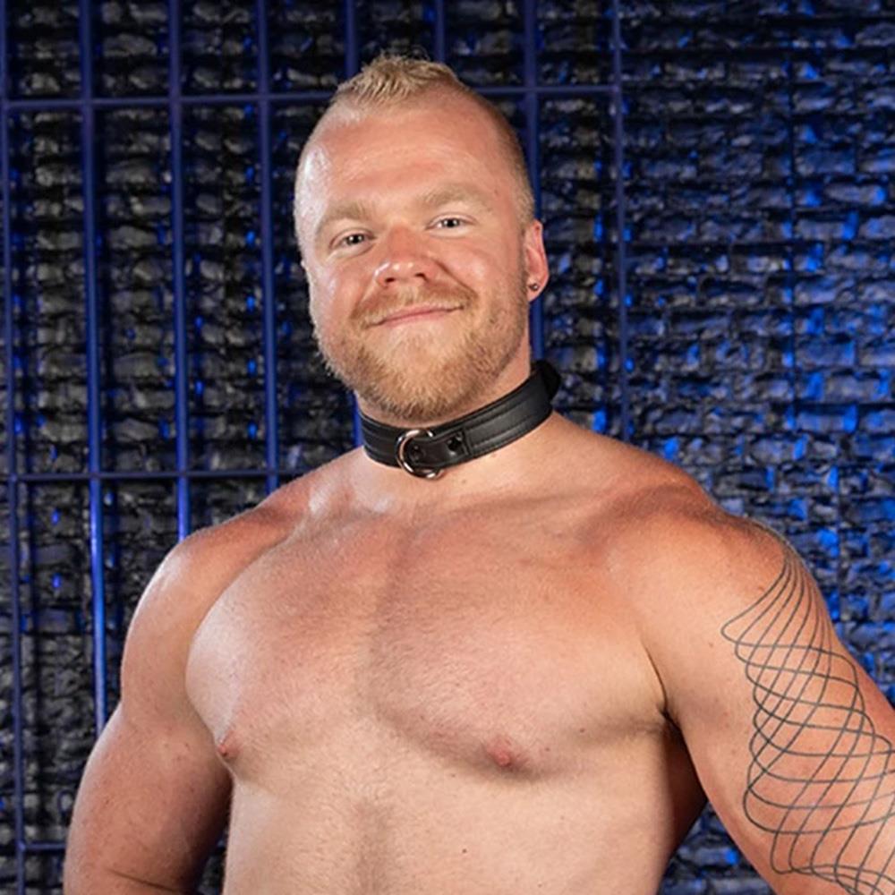 Puppy Collar, Black from Mr S Leather.