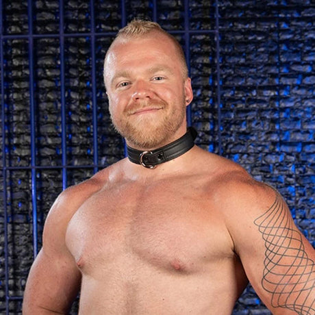 Puppy Collar, Black from Mr S Leather.