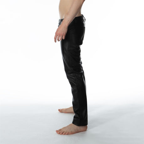 R200 Leather Jeans // Made to order from REGULATION.