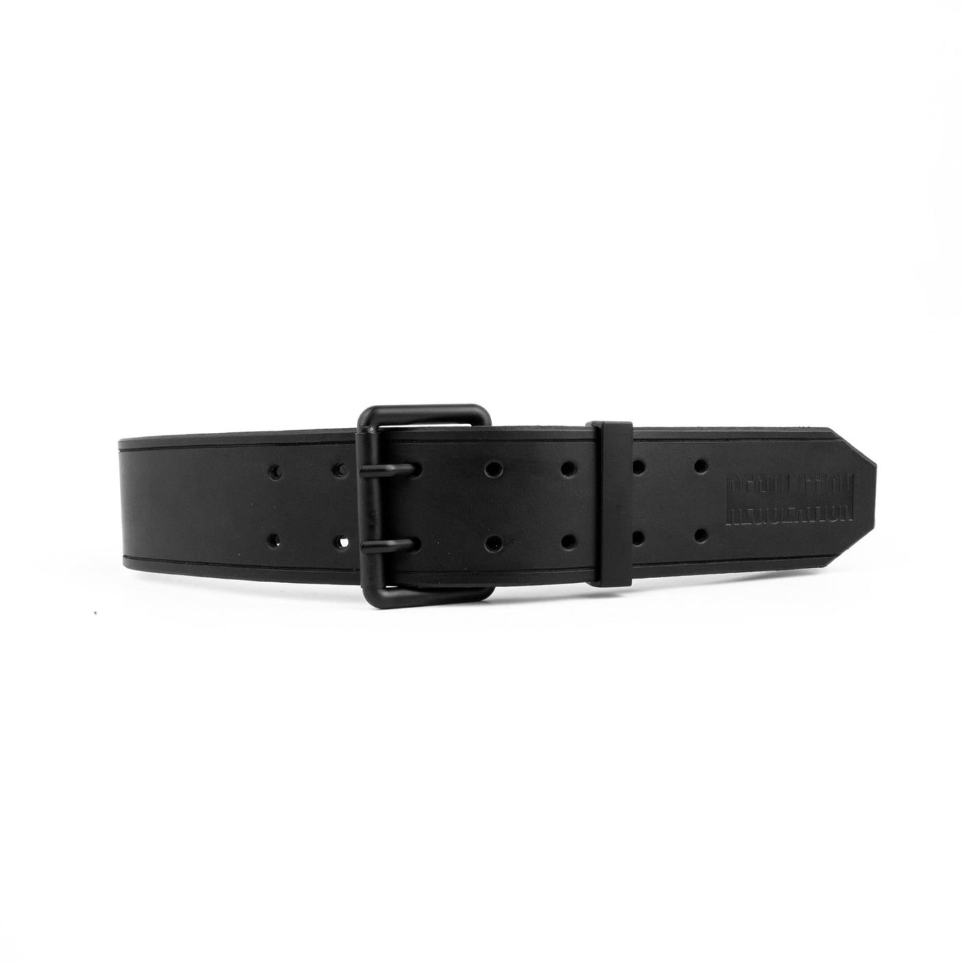 REGULATION 2" Double Prong, Leather Belt from REGULATION.