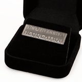 REGULATION Collectors Logo Pin, Silver, No. 003 from REGULATION.