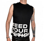 REGULATION "Feed Your Fetish" Tank, Black from REGULATION.