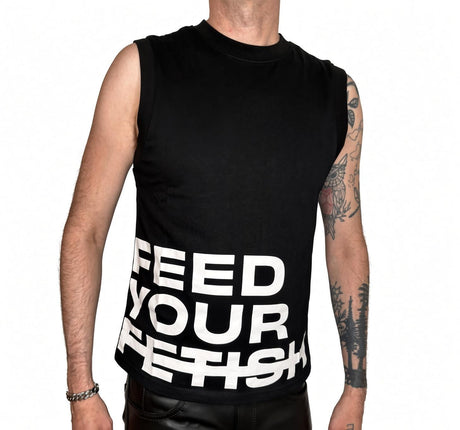 REGULATION "Feed Your Fetish" Tank, Black from REGULATION.