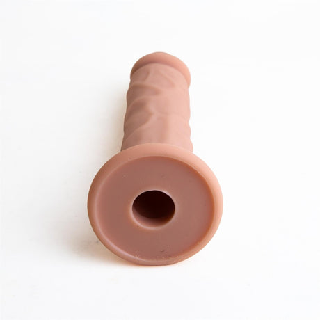 REGULATION Realisms, Vac-U-Lock Suction Cup Dildo, 7", Flesh from REGULATION.