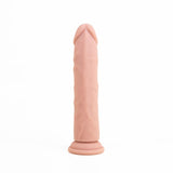 REGULATION Realisms, Vac-U-Lock Suction Cup Dildo, 8", Flesh from REGULATION.