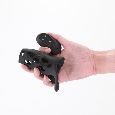Renegade Edge Vibrating Penis Sleeve with Remote from Renegade.