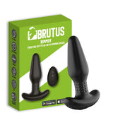 Rimmer Vibrating Buttplug w Rimming Beads with APP from Brutus.