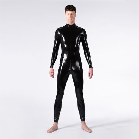 Rubber Catsuit, Cross Shoulder Entry // Made to order from REGULATION.