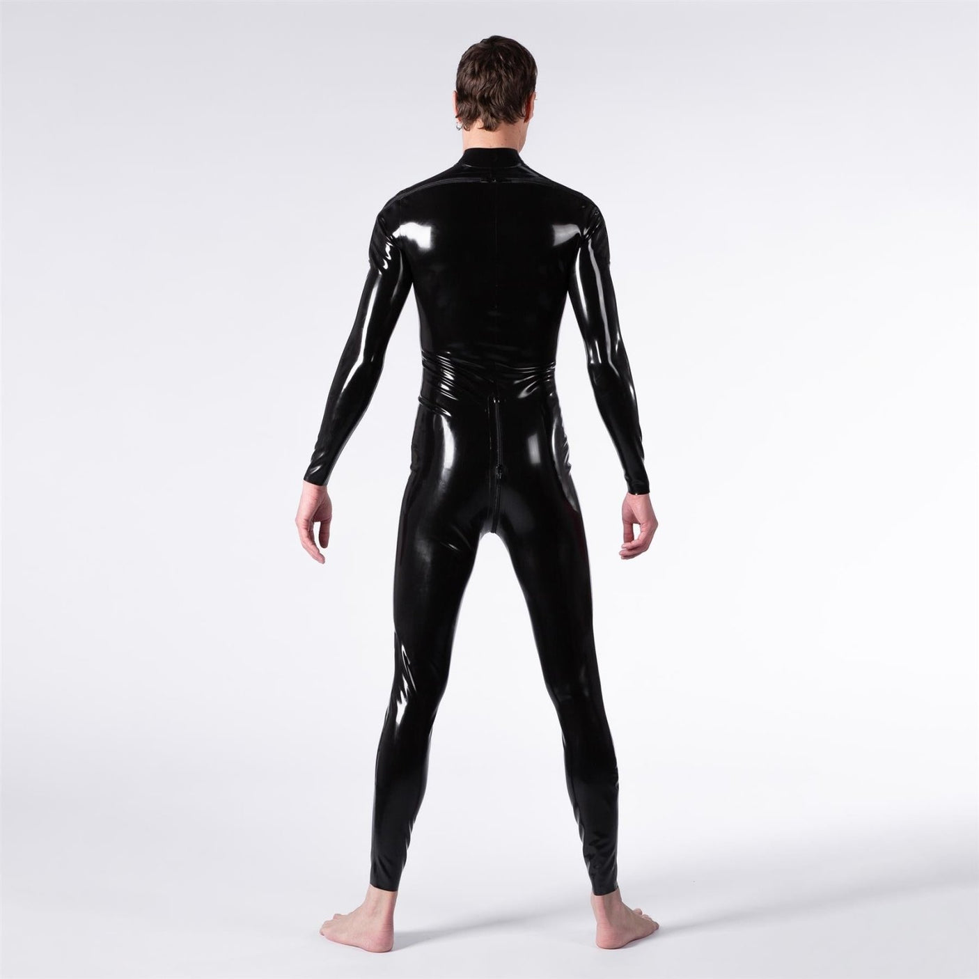 Rubber Catsuit, Cross Shoulder Entry // Made to order from REGULATION.