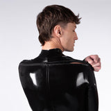 Rubber Catsuit, Cross Shoulder Entry // Made to order from REGULATION.