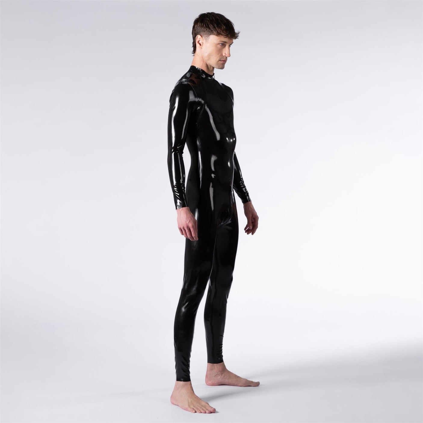 Rubber Catsuit, Raglan Entry // Made to order from REGULATION.