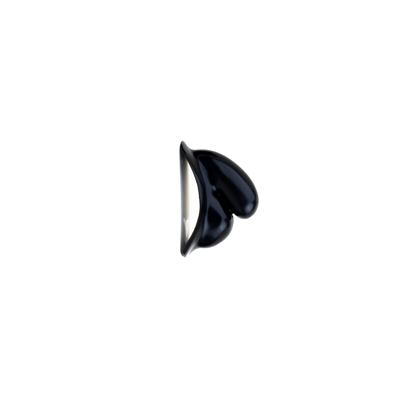 Rubber Chastity Sheath, Black, 3.5mm - 4mm, M from Elastic - Dreams.