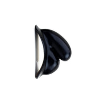 Rubber Chastity Sheath, Black, 3.5mm - 4mm, M from Elastic - Dreams.