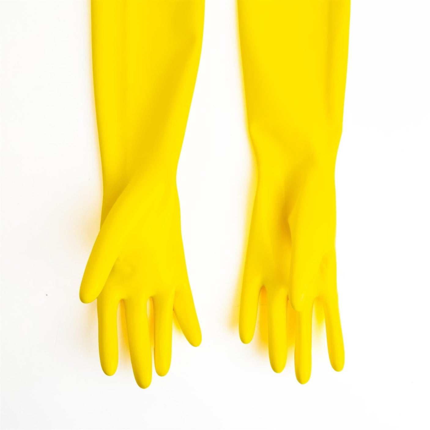 Rubber Elbow Length Gloves, Yellow from REGULATION.
