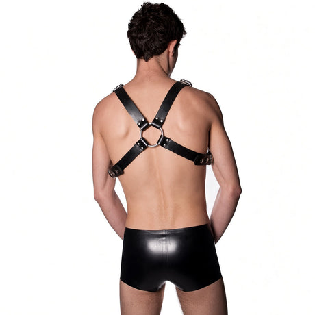 Rubber Upper Body Harness from REGULATION.