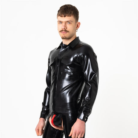 Rubber Workwear Shirt // Made to Order from REGULATION.