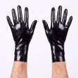 Rubber Wrist Length Gloves, Black, 0.6 from REGULATION.