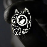 S10 Dog Enamel Pin from James Newland Illustration.