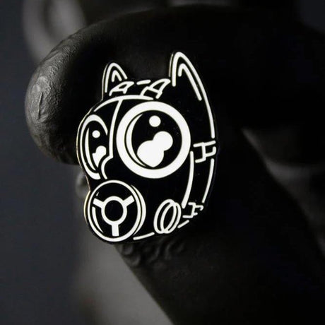 S10 Dog Enamel Pin from James Newland Illustration.
