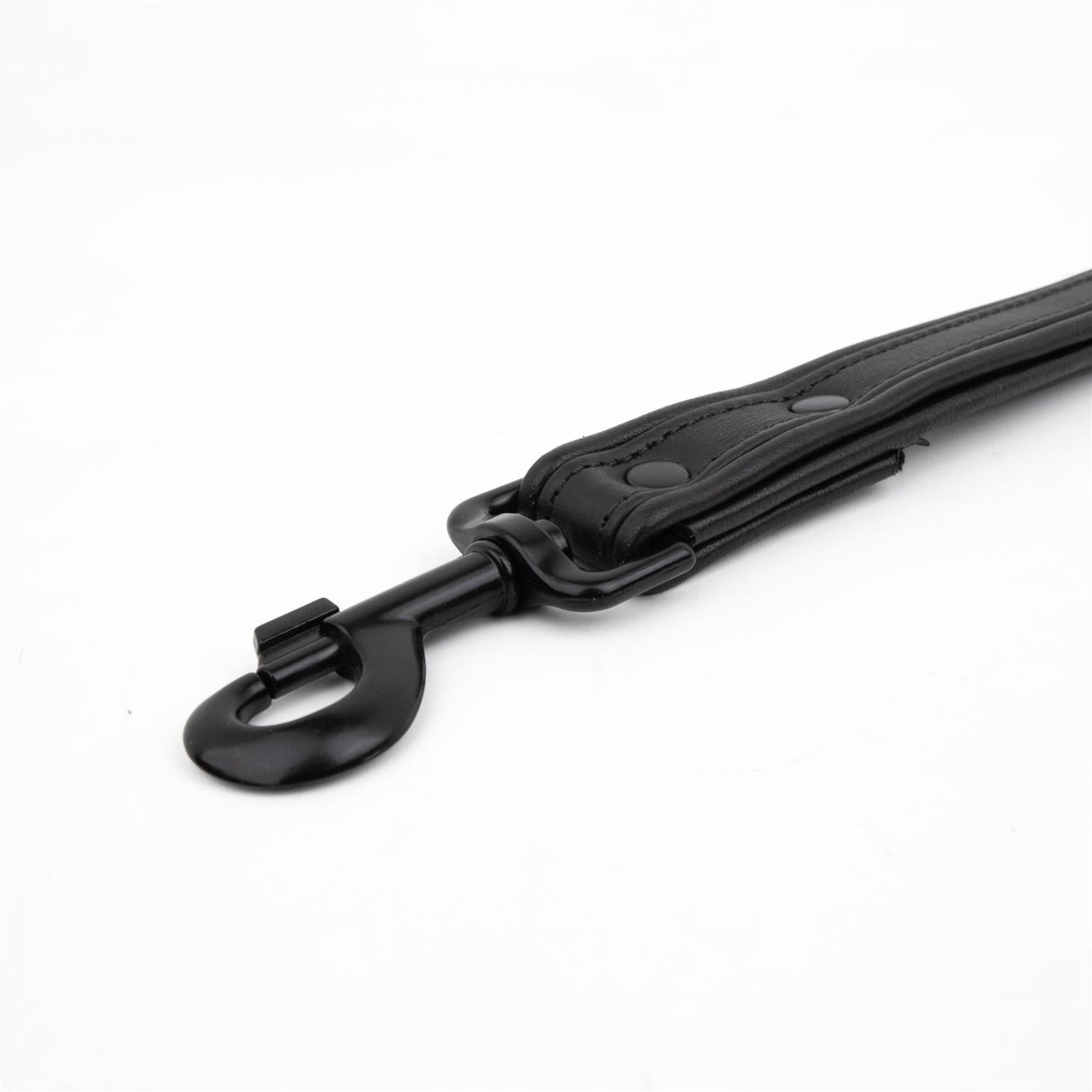 Short Leash, Leather, Black/Black from REGULATION.
