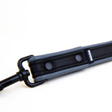 Short Leash, Leather, Black/Grey from REGULATION.