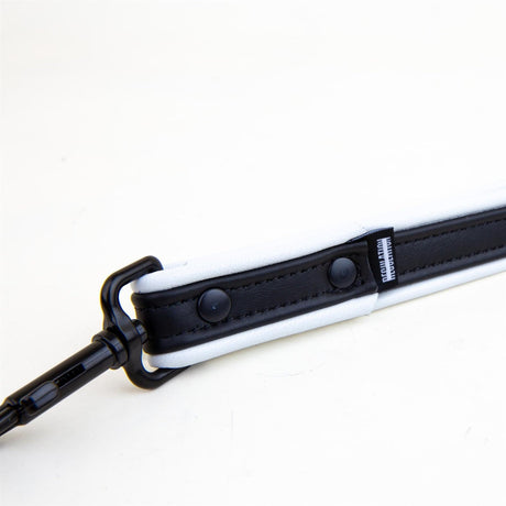 Short Leash, Leather, Black/White from REGULATION.
