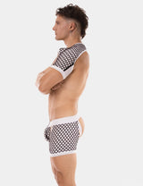 Shoulder Harness Ribo, Black/White from Barcode Berlin.