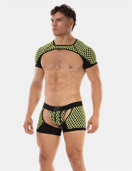 Shoulder Harness Ribo, Neon Yellow/Black from Barcode Berlin.