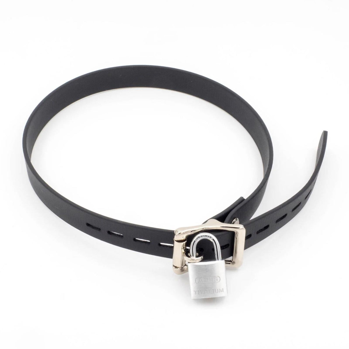 Silencilicone Lockable Gag Strap, Black from Silencilicone.