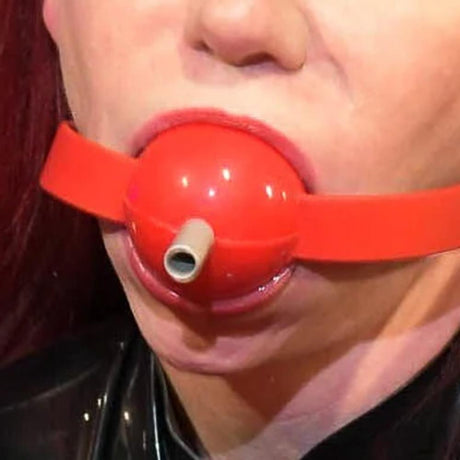 Silencilicone Multi Purpose Gag, Red from Silencilicone.
