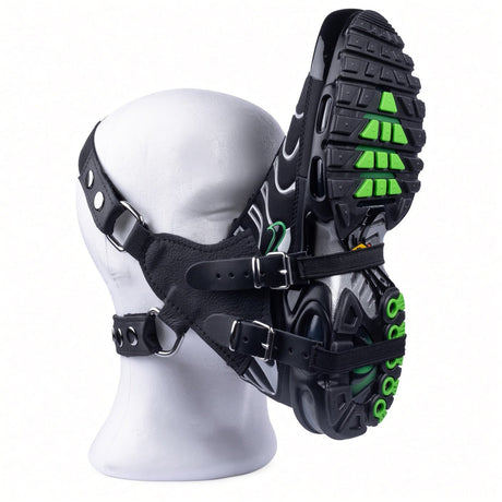 Sniff My Sneaker, Leather Head Harness from Sneakxx.