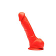 Stretch, Premium Silicone Red Dildo from Fist.