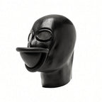 Studio Gum Heavy Rubber Urinal Mask, Black, Size 41 from Studio Gum.