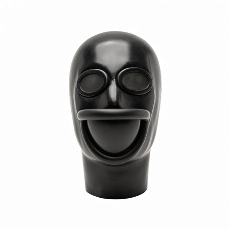 Studio Gum Heavy Rubber Urinal Mask, Black, Size 41 from Studio Gum.