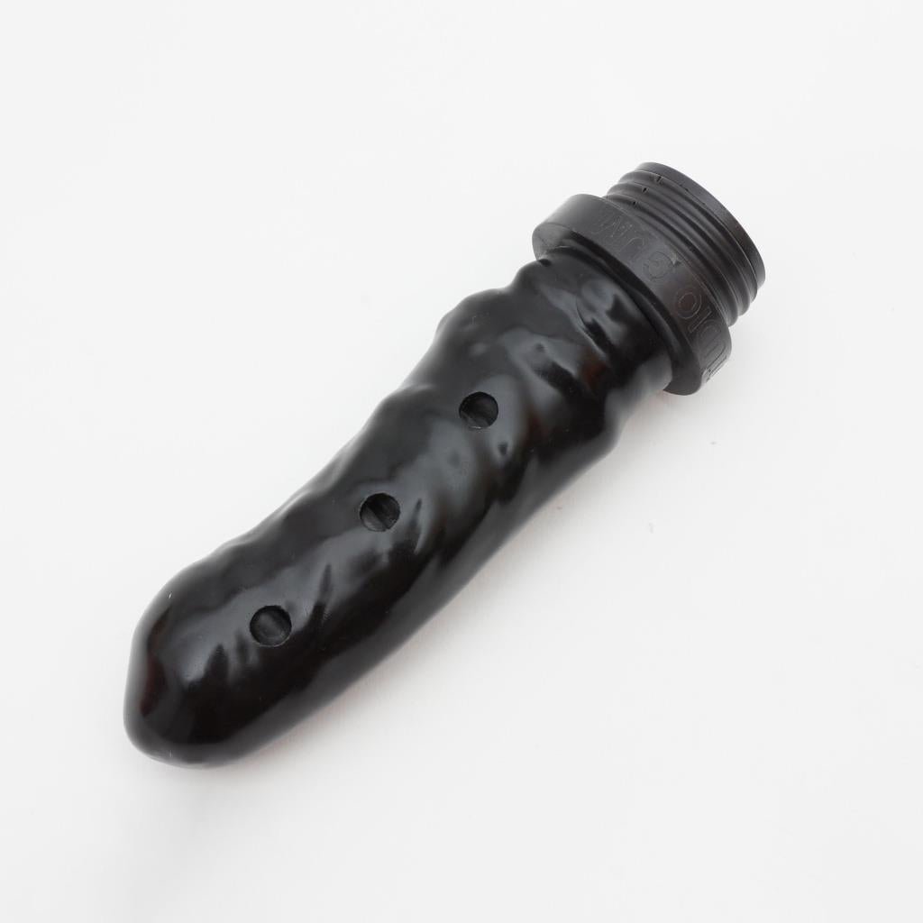 Studio Gum Sniff Dildo Attachment, 40mm Gas Mask Tube Attachment, Black |  Studio Gum  REGULATION