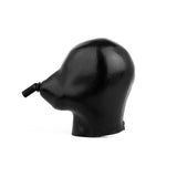 Studio Gum Heavy Rubber Anaesthesia Mask, Black, No Eyes, Size 41