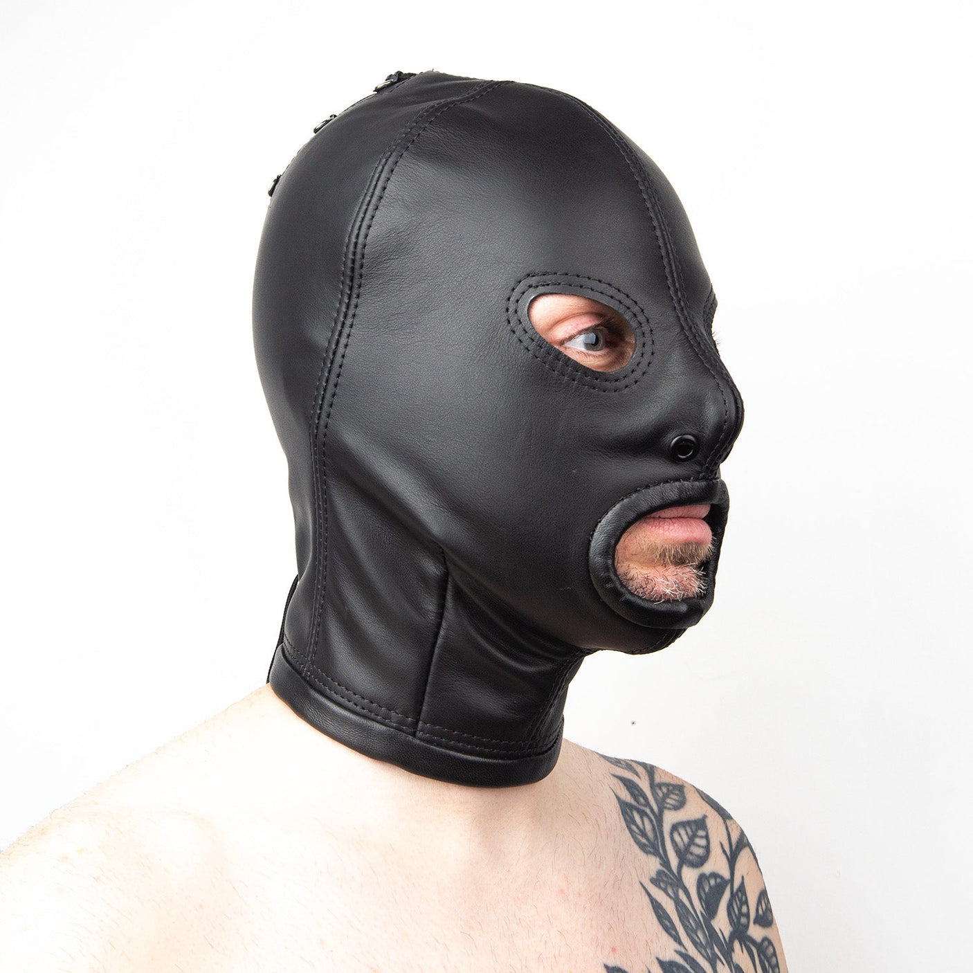 Tight Leather Hood from Fetters.