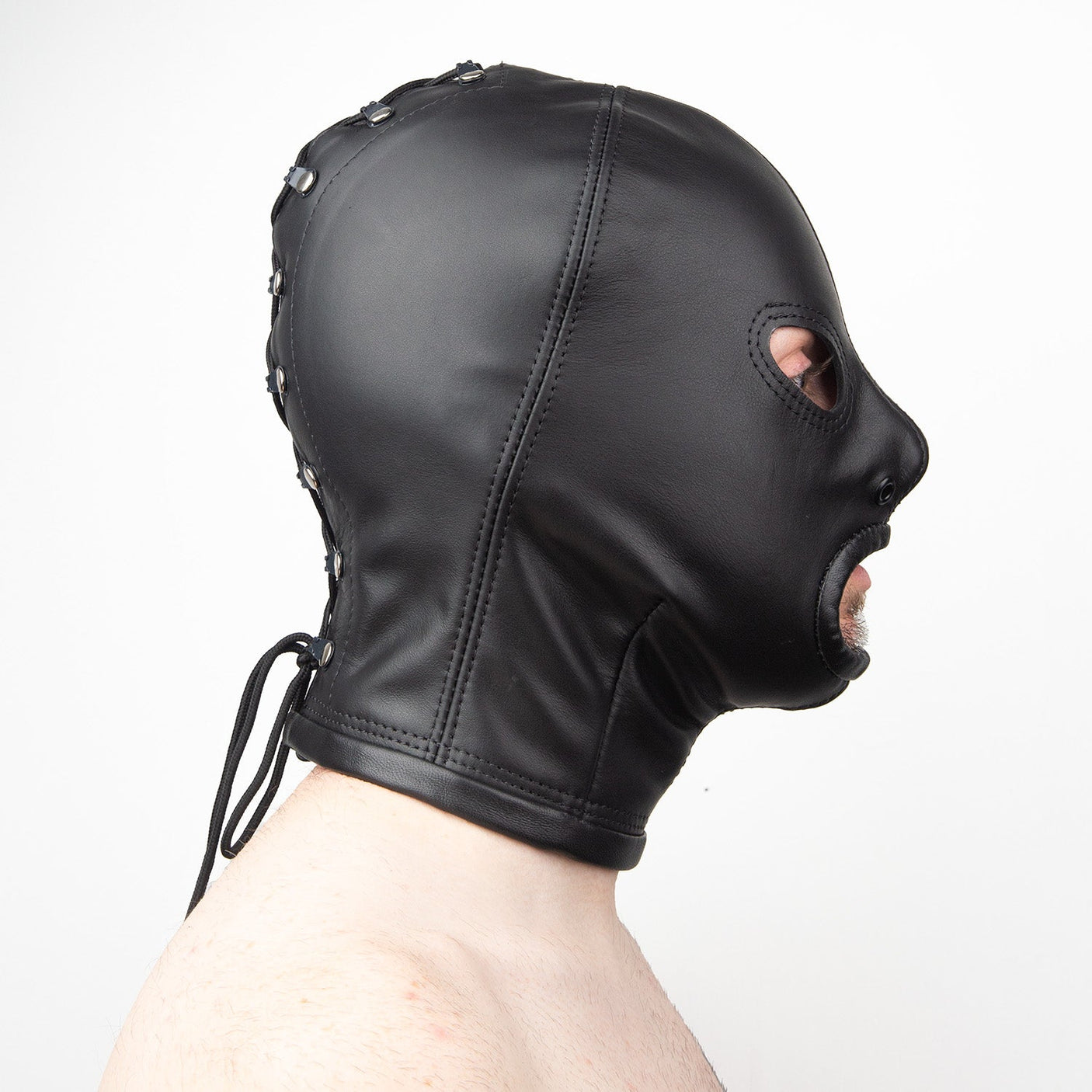 Tight Leather Hood from Fetters.