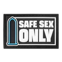 Velcro Fetish Tag, SAFE SEX ONLY from Fuck & Fist.