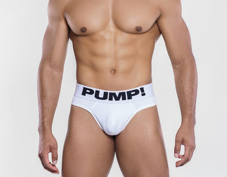 White Classic Thong from PUMP!.