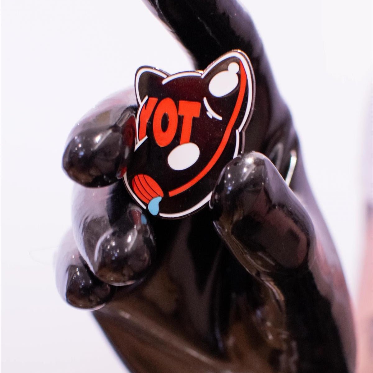 Yot Dog Enamel Pin from James Newland Illustration.