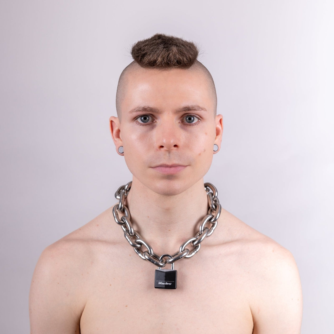 8mm Stainless Steel Chain Collar from REGULATION Custom.