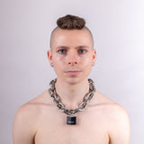 8mm Stainless Steel Chain Collar from REGULATION Custom.