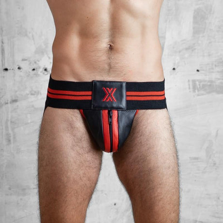 BOXER Mega Jock, Black/Red from Boxer Barcelona.