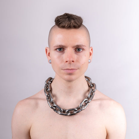 Build It // 10mm Stainless Steel Chain Collar from REGULATION.