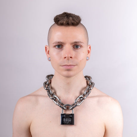 Build It // 10mm Stainless Steel Chain Collar from REGULATION.