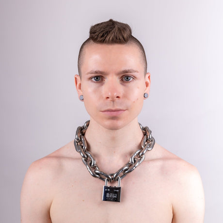 Build It // 10mm Stainless Steel Chain Collar from REGULATION.