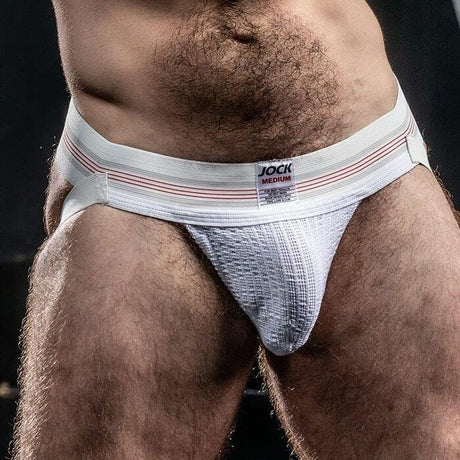 Classic Jock 2" White from Mr S Leather.