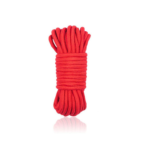 Cotton Bondage Rope Red - 10m from SM Domain.